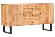 Sideboard 150x40x75 cm Solid Acacia Wood