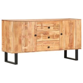 Sideboard 150x40x75 cm Solid Acacia Wood
