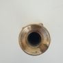 Vintage brass column candlesticks pair Image 9