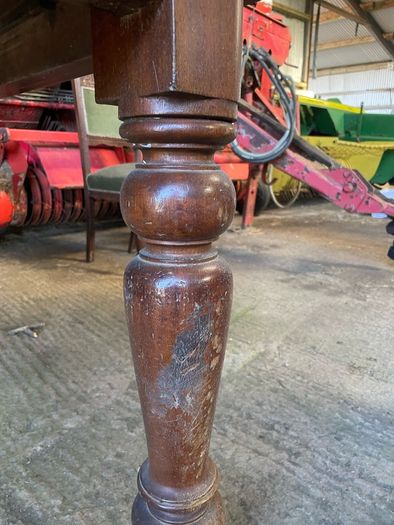 Old antique vintage kitchen table