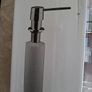 2 x Stainless Steel top pump and steel fittings not plastic Under Counter Liquid Soap Hand Wash Dispensers Image 4