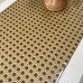 Painted coffee table with wicker effect top Image 5