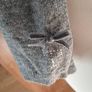 Avoca Grey Lambswool Scarf Image 2