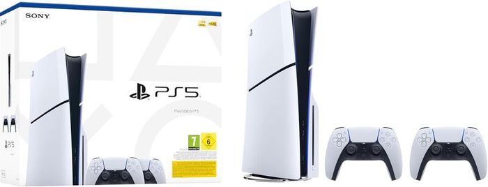 PS5 Disc Console with 2 controllers (NO SWAPS)