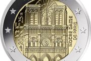 France 2 Euro Commemorative Coin 2025 - The Notre - Dame De Paris. Uncirculated.