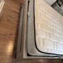 King size bed and mattress Image 3