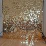 Party Shimmer Gold Backdrop 8x8 Rental Image 4