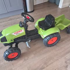Falk CLAAS Tractor with Trailer