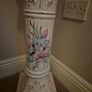 Vintage Italian Ceramic Pedestal & Planter Set Image 2