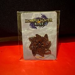 Monster Hunter Rise Kamura Official Pin