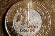 Commemorative Millennium Five Pound Coin