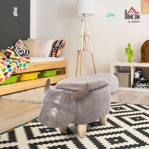 Cow Storage Stool