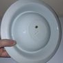 SALE!  Large White Ceramic Bowl for a CAT or a DOG Image 4
