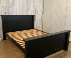 Harvey Norman King size black bed