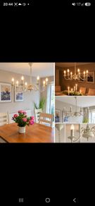 white pendant light
