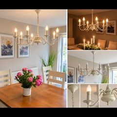 white pendant light