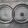 3 bicycles and 2 wheels for sale Image 7