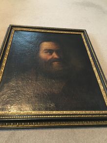 Portrait of a man Italian school 17th Century