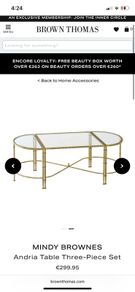 Mindy Brownes Coffee Table