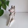 Porcelain German Shepherd Figurine Image 3