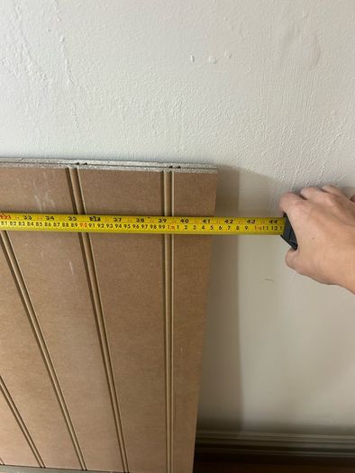 MDF beadboard panelling