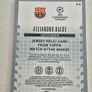 Match Attax Extra 24/25 Alejandro Balde Jersey Relic Card Image 2