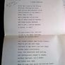 A penny rushlight Typed poem Waiting for Godot Samuel Beckett Image 2
