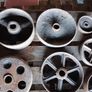 mix cast iron wheels lot Image 2