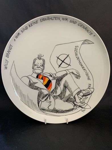 Rosenthal limited edition satire plate