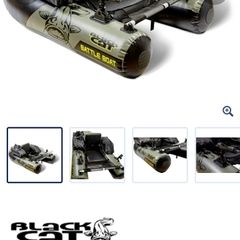 Boat Black Cat + Motor Brand new never used