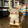 Children's plush rocking Donkey with sound Image 8