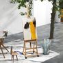 Adjustable Artist Easel with Wheels Image 2