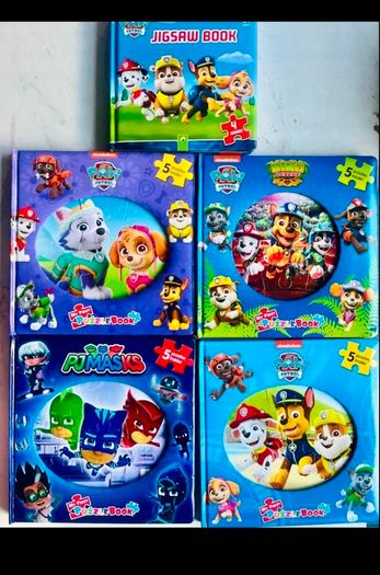 5 puzzle books used but in great condition