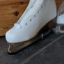White ice skates Image 4