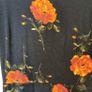 Rose print dress UK 8-10 Image 2