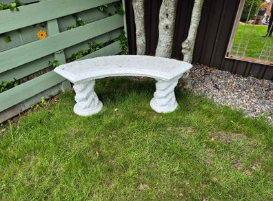 Stone seat bench