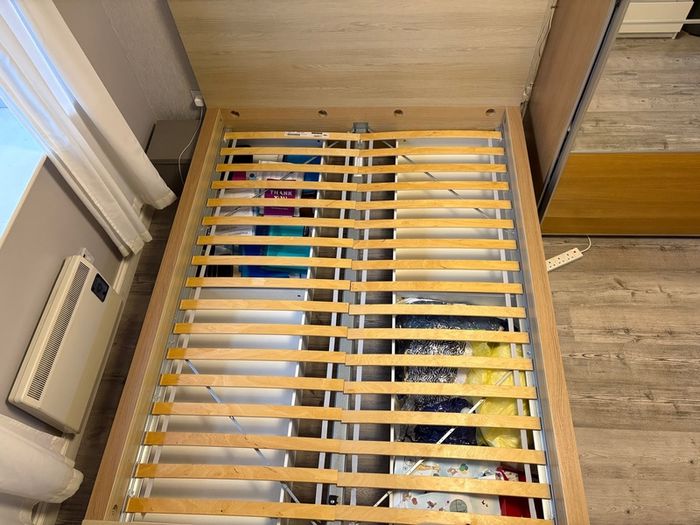 Bed Frame King Size With 4 Storage Drawers
