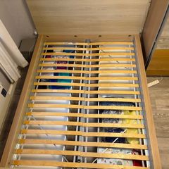 Bed Frame King Size With 4 Storage Drawers