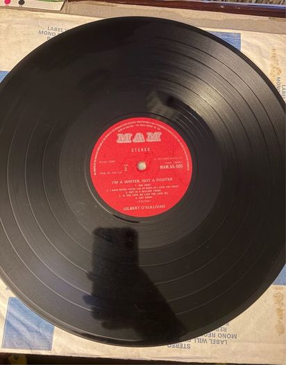 Gilbert O Sullivan Im A Writer Not A Fighter Original 1973 UK Vinyl