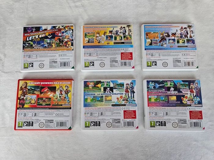 Pokemon Games for Nintendo 3DS - 6 Titles Available