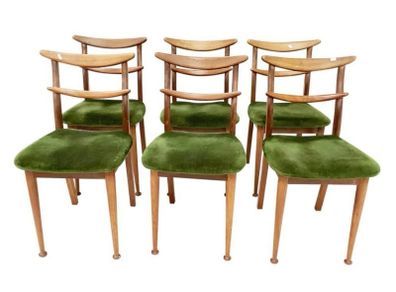 Brendan Dunne Irish Mid Century Dining Set Table & 6 Chairs