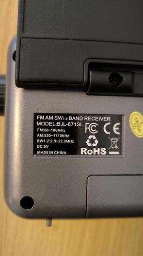 4-Band Portable Radio