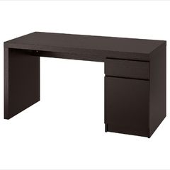 IKEA MALM Desk Black-Brown