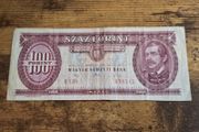 Hungary, 100 Forint 1992 banknote, circulated - free standard postage