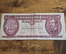 Hungary, 100 Forint 1992 banknote, circulated - free standard postage