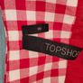 Cute Red and White Gingham check blazer size 8 Image 3