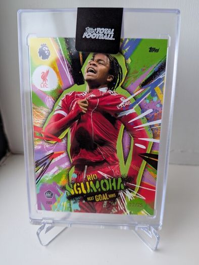 Rio Ngumoha Liverpool FC Topps Total Football Next Goal Wins /75