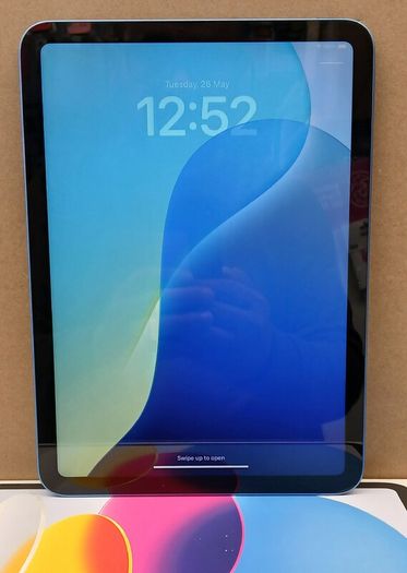 Apple iPad A16  (A3354) 11" 128GB Blue, WiFi  MD4A4KN/A Maximum capacity :100% Cycle count: 1