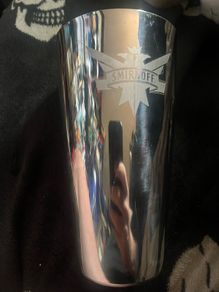 Smirnoff Boston Shaker Bartender Cocktail Mix stainless steel