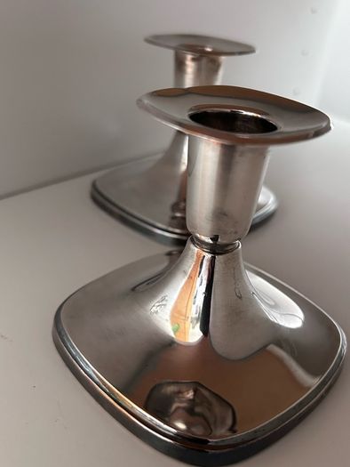 Swedish silver candle sticks/ holder Tore Eldh